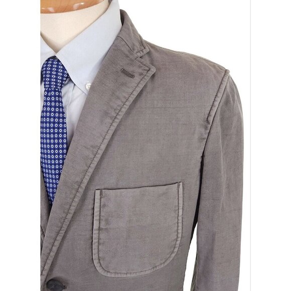Issey Miyake Men Faded Basic Blazer Size 2 US S Mens Gray - Picture 3 of 16